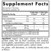 Nordic Naturals Nordic Omega 3 Gummies